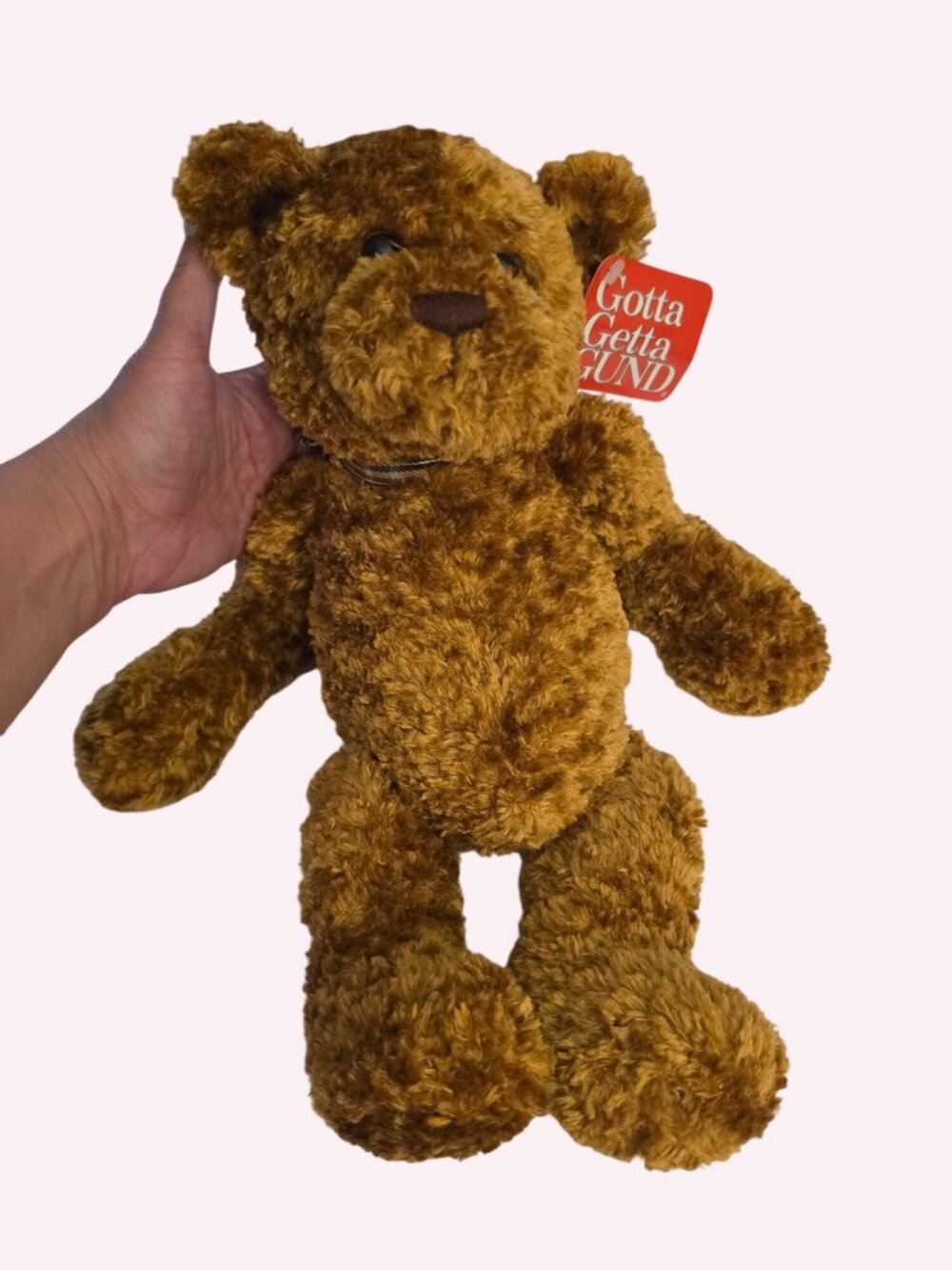 GUND “Doodle” Teddy Bear 16” Plush #6460 w/ Tags | DISCONTINUED | Rotating Head - Picture 3 of 8
